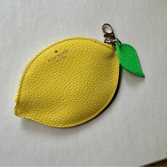 Kate Spade Limoncello Coin Purse Bag Charm - Picture 2 of 7